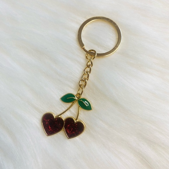 Cherry Keyring - Picture 1 of 3